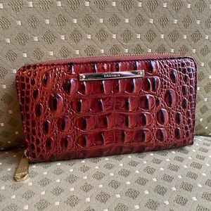 Brahmin Pecan Melbourne Suri Wallet